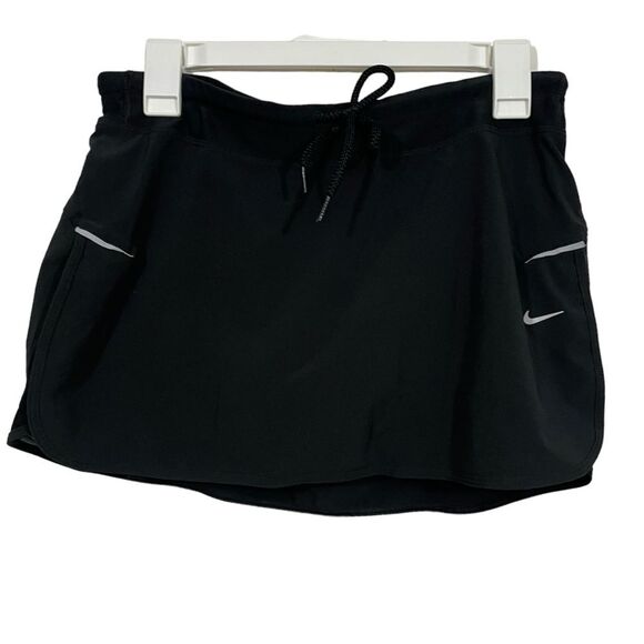 Nike Dri-Fit Black Activewear Skort - Picture 1 of 4